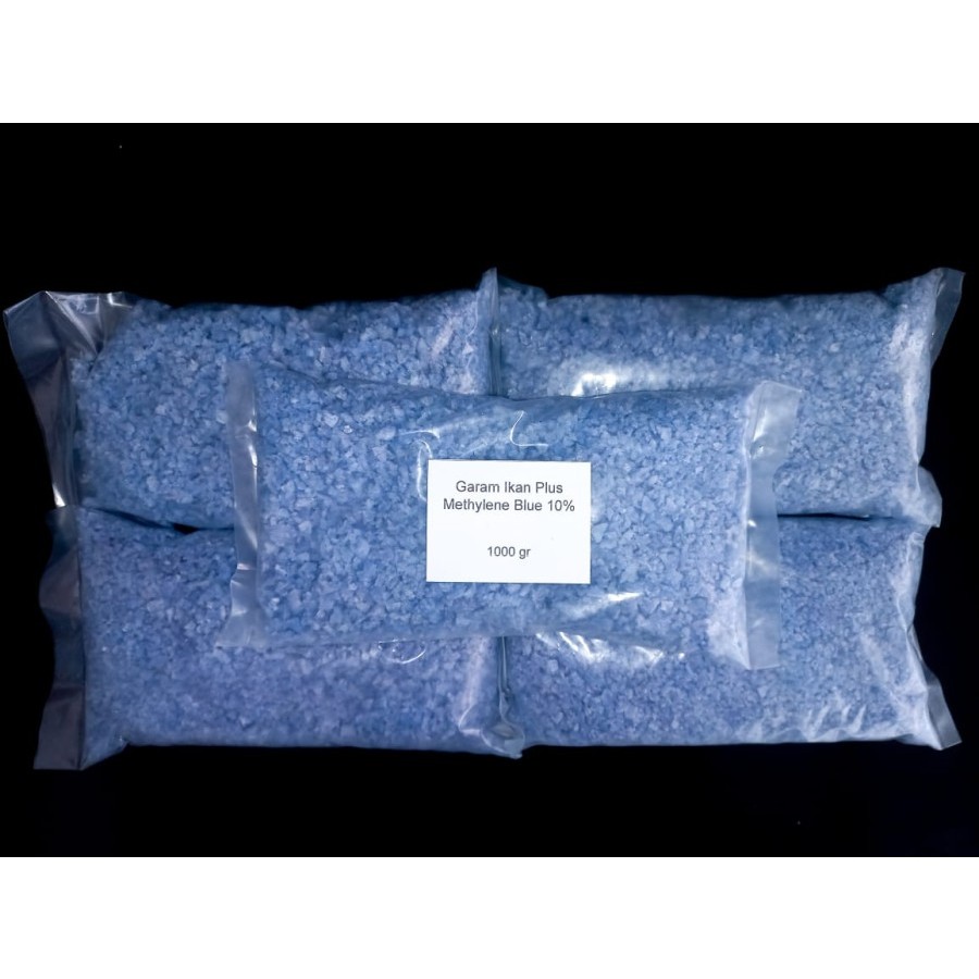 Garam Ikan Blue Plus Methylene 10% 1000 gr