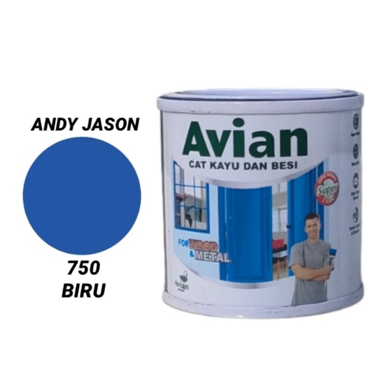 

CAT MINYAK AVIAN / CAT KAYU & BESI / NO 750 BIRU KEMASAN 100CC