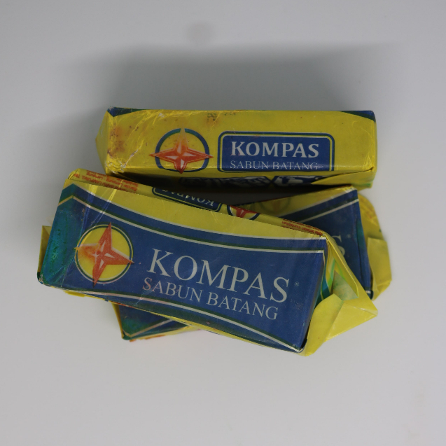 SABUN BATANG KOMPAS SABUN PENGHILANG NODA PAKAIAN AMPUH 130 GR