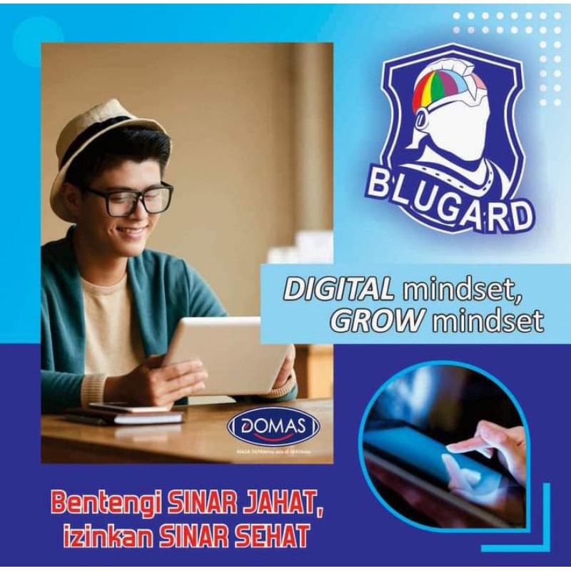 LENSA BLURAY BLUGARD ANTI RADIASI LAYAR DIGITAL RX GOSOK DOMAS