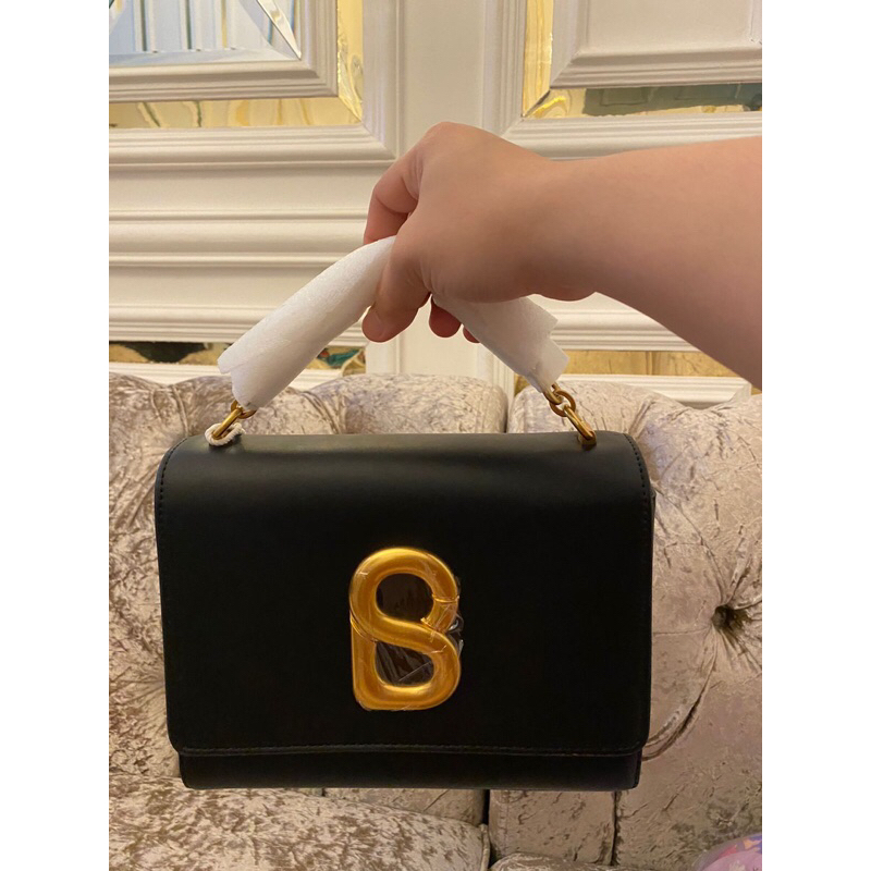 Alva sling bag button scarves