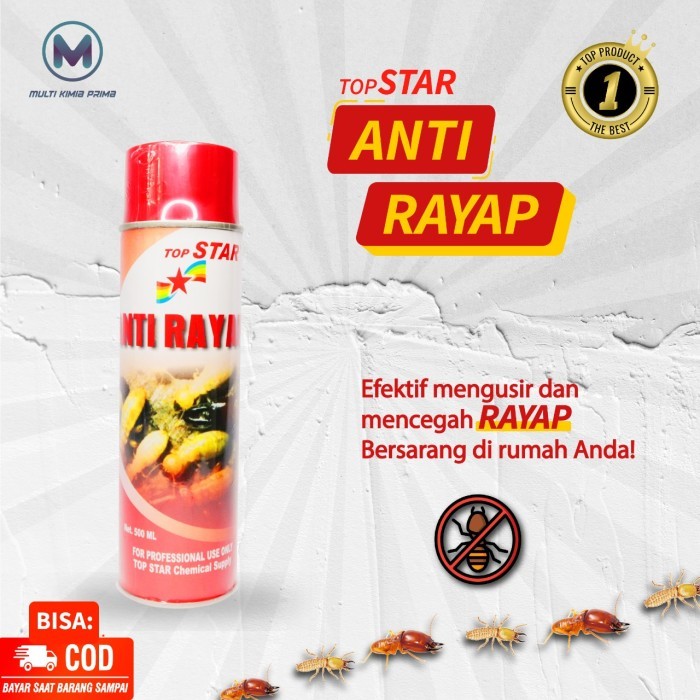 TOP STAR OBAT ANTI RAYAP - PEMBASMI RAYAP 500ML