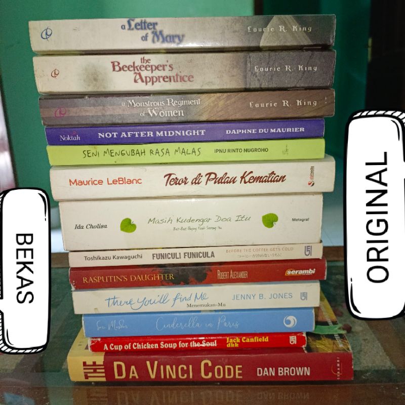 ( Preloved ) ( Original ) Obral Buku Bacaan Novel Bekas Preloved Original - Dee Lestari - Wulanfadi 