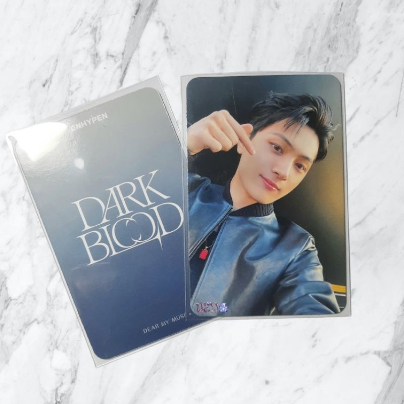 PC JAY Enhypen POB Dear My Muse Dark Blood (Jay DMM DB) Photocard Official