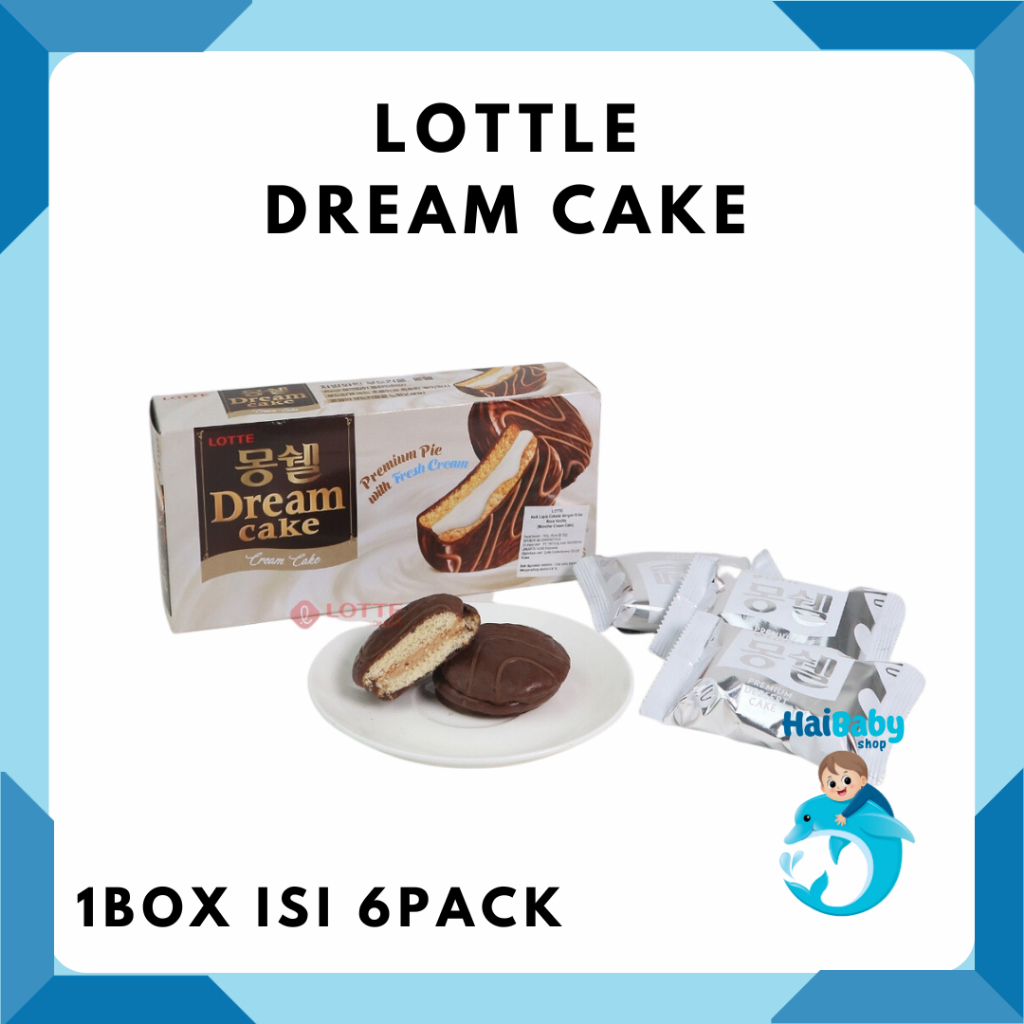 

Lotte Confectionery Dream Cream Cake 192 gr