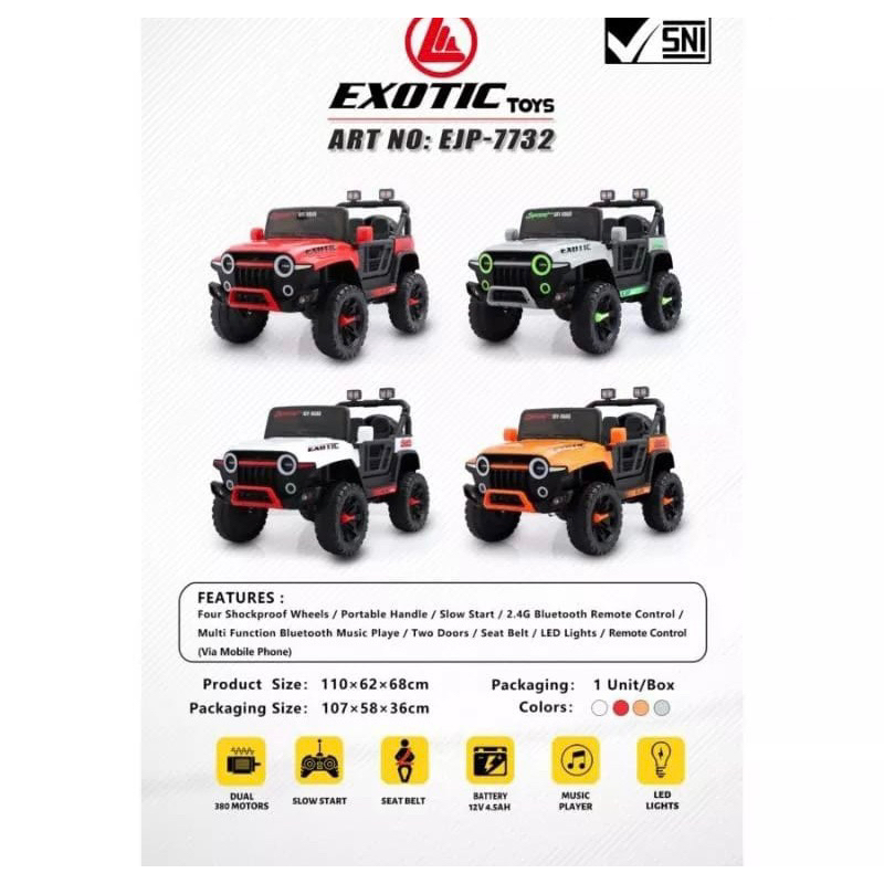 Bisa Cod || Mobil aki anak model terbaru