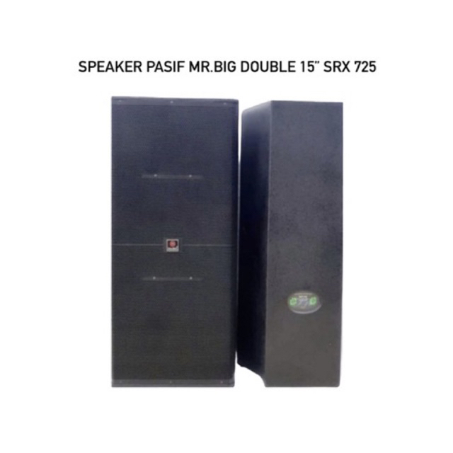 SPEAKER PASIF MR.BIG DOUBLE 15" SRX 725