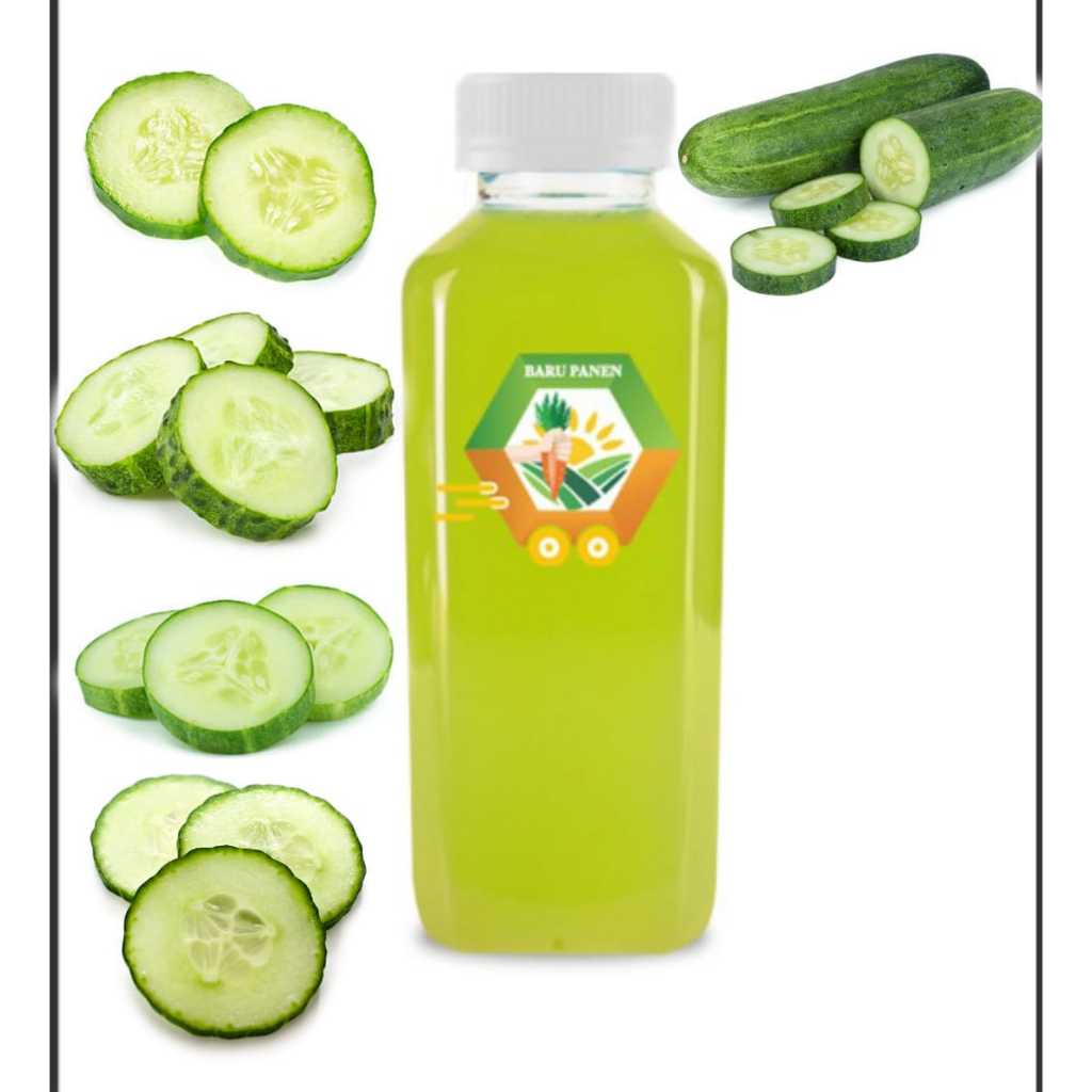 

Cold Pressed Timun Mentimun Murni Cucumber Juice 100% Murni