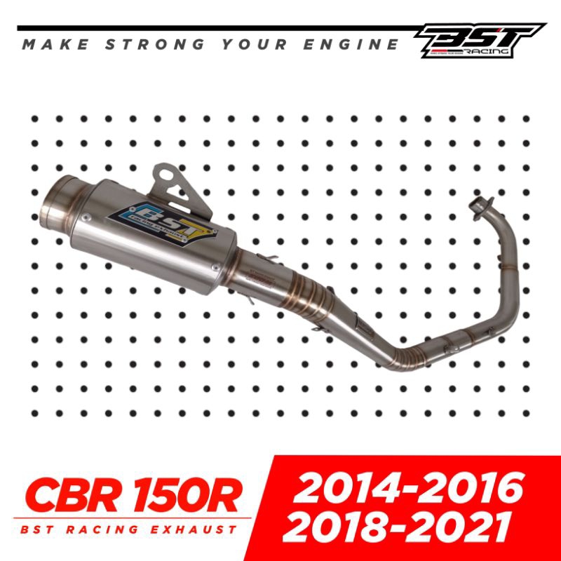 Knalpot CBR150 2014 2016 2018 2021 BST Racing