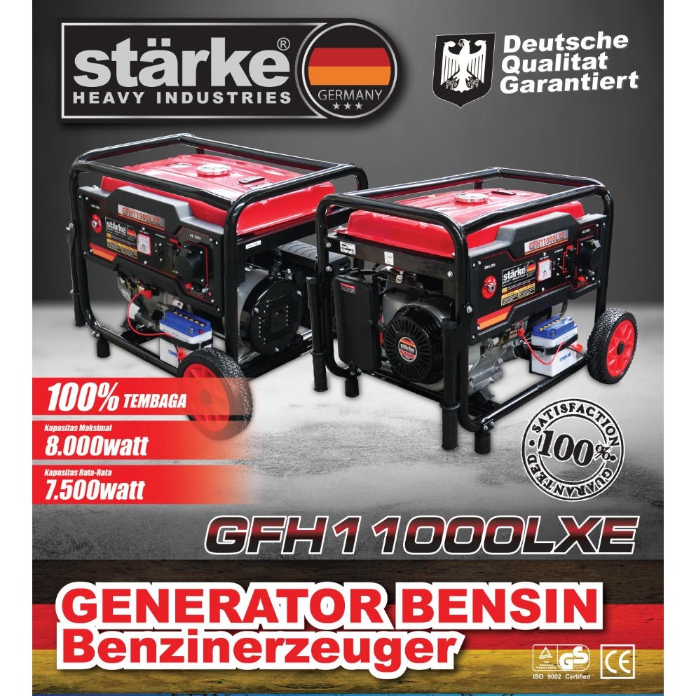 Genset 8000 Watt STARKE GFH 11000 LXE - Genset Bensin GFH11000LXE