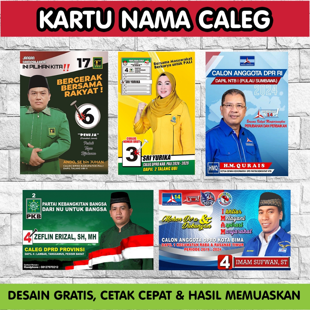 

KARTU NAMA CALEG MURAH