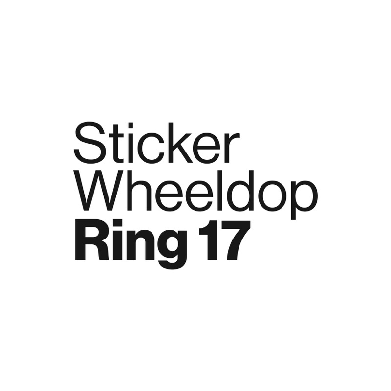 Stiker Wheeldop Ring 17