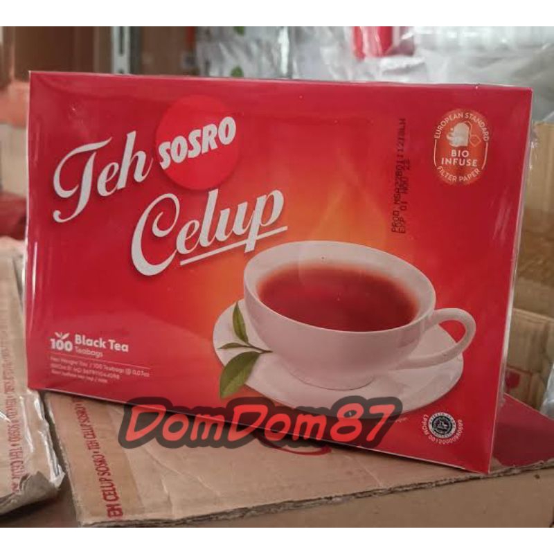 

Teh Celup Sosro 1 Box Isi 100 teh celup Black Tea