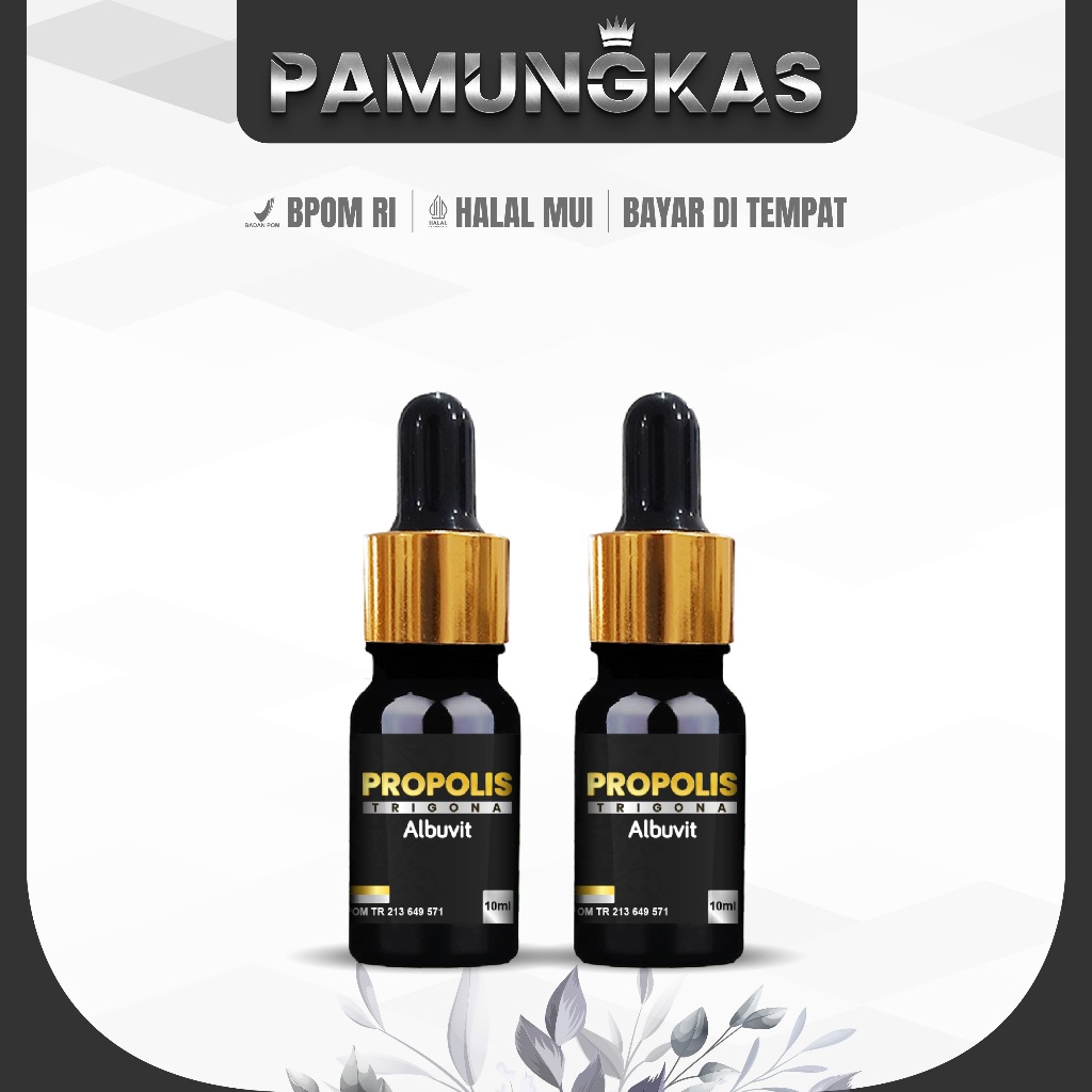 

Propolis Trigona Paket 2 Botol Membantu Menyembuhkan Maag Magh Asam Lambung Non Alkohol Original