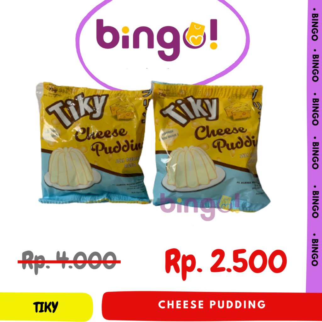 

Tiky Cheese Puding 50gr