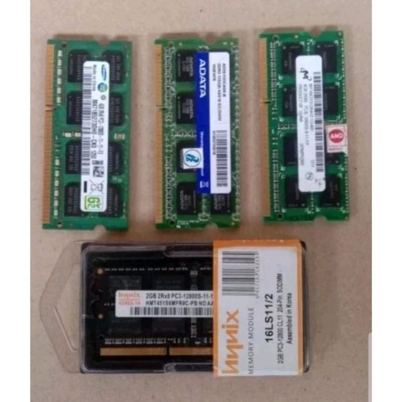 ram laptop DDR3 PC3L 2gb dan DDR3 PC3 8gb