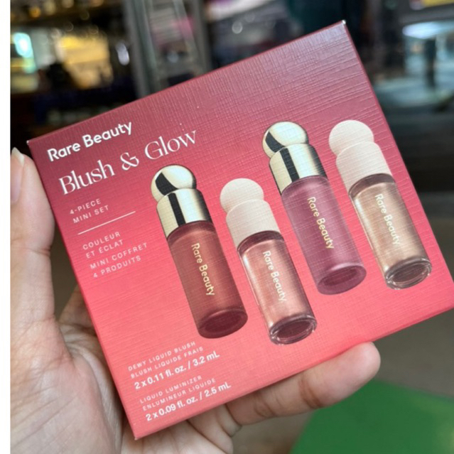RARE BEAUTY Blush & Glow 4-Pc Mini Set