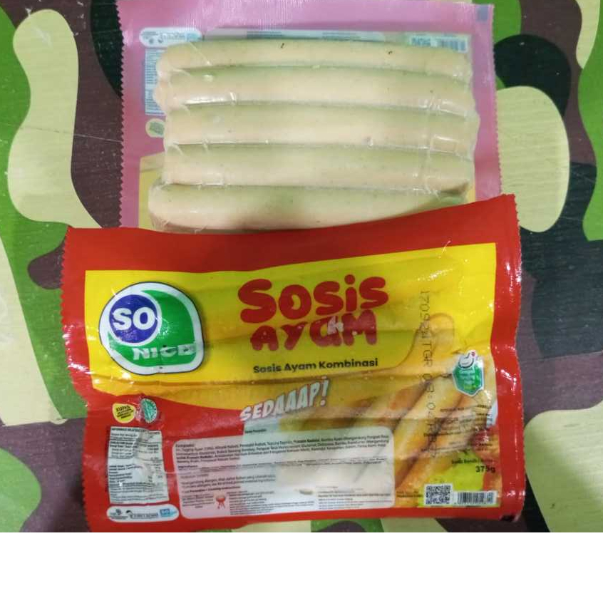 

SOSIS SO NICE 375 GR