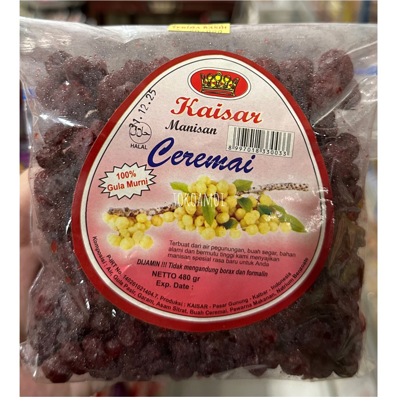 

Manisan Buah Ceremai / Jiu Kam / Ceremai Kering 400gr