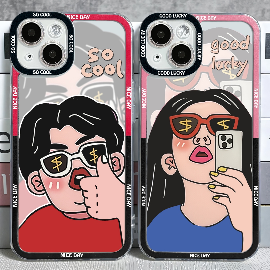 WBC-07 Case Bening Redmi Note 12 PRO 4G Note 12PRO 5G note 11 Custom Case Couple Redmi Softcase Peli