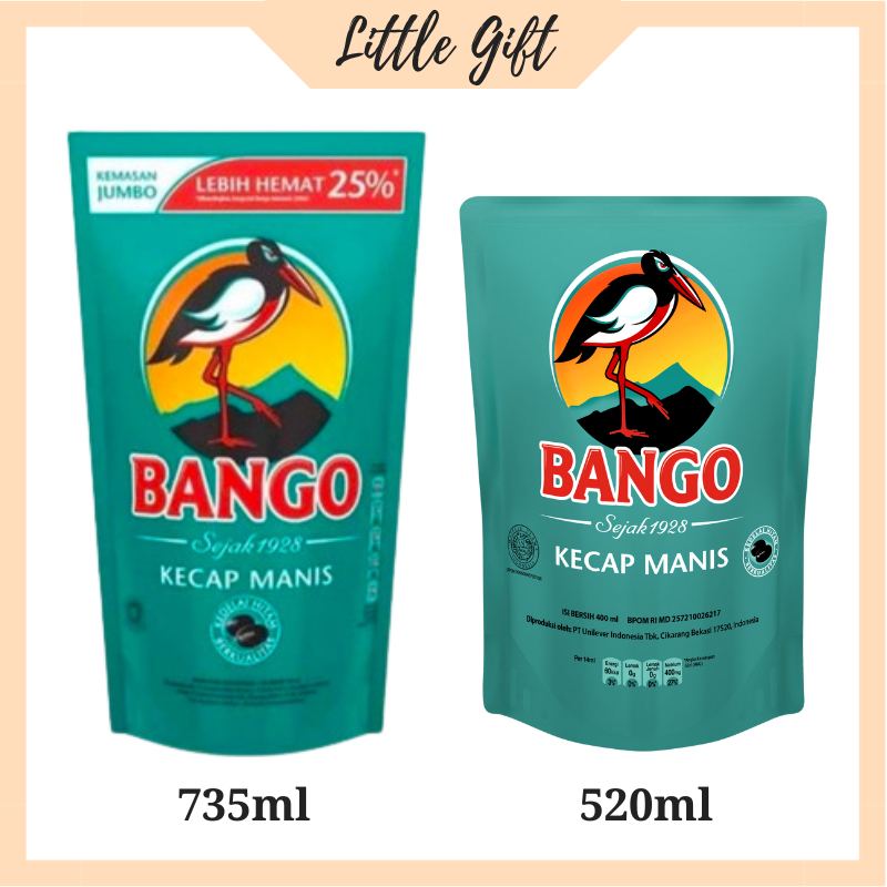 

Kecap Bango Manis Refill 520ml | 735ml