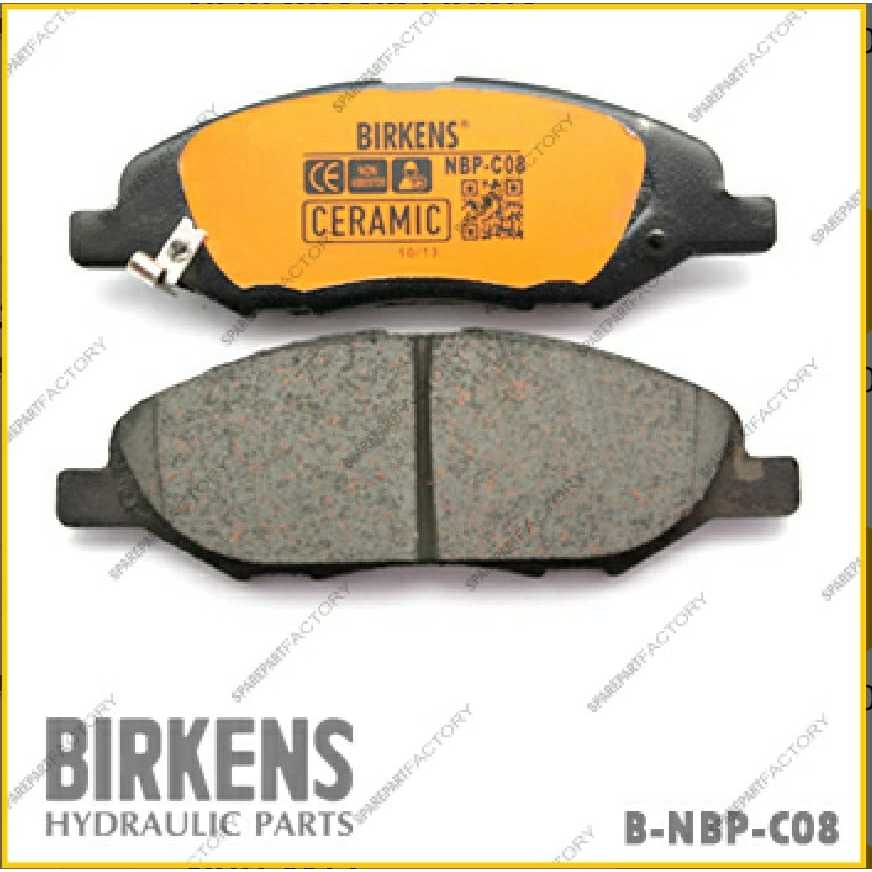 BRAKE PAD NBP-C08 / NEW GRAND LIVINA 10-19 FR / BIRKENS