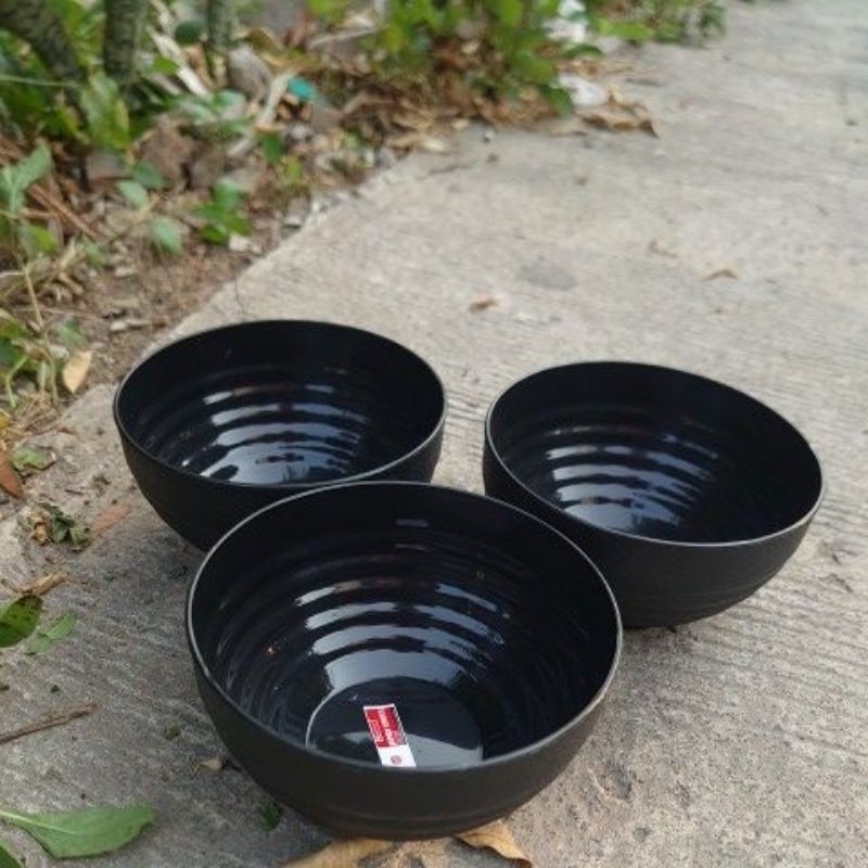 3PCS MANGKOK BAKSO CLIO PLASTIK TEBAL