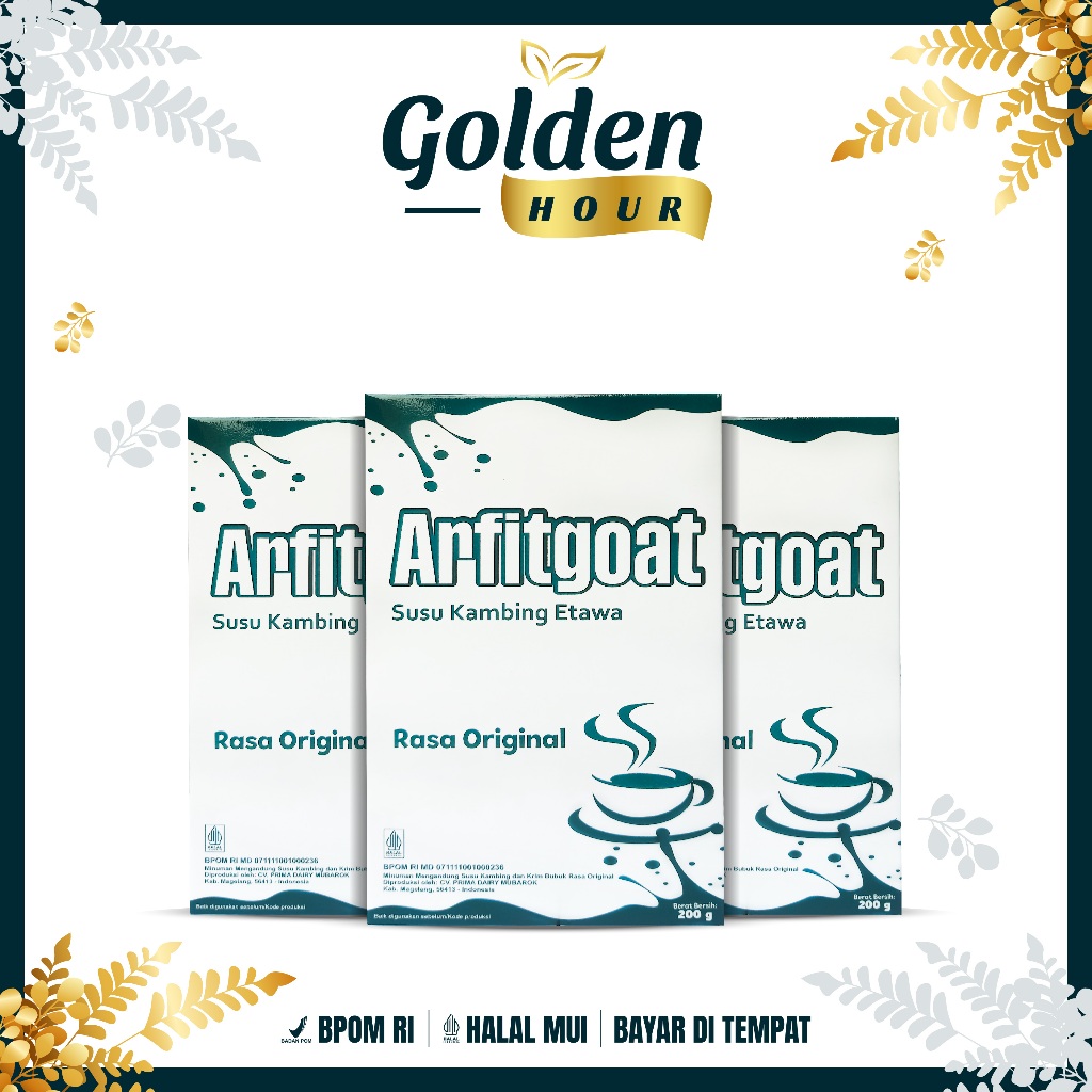 

Arfitgoat Original Paket 3 Box - Solusi Alami untuk Keluhan Pernapasan: Asma, TBC, Bronkitis