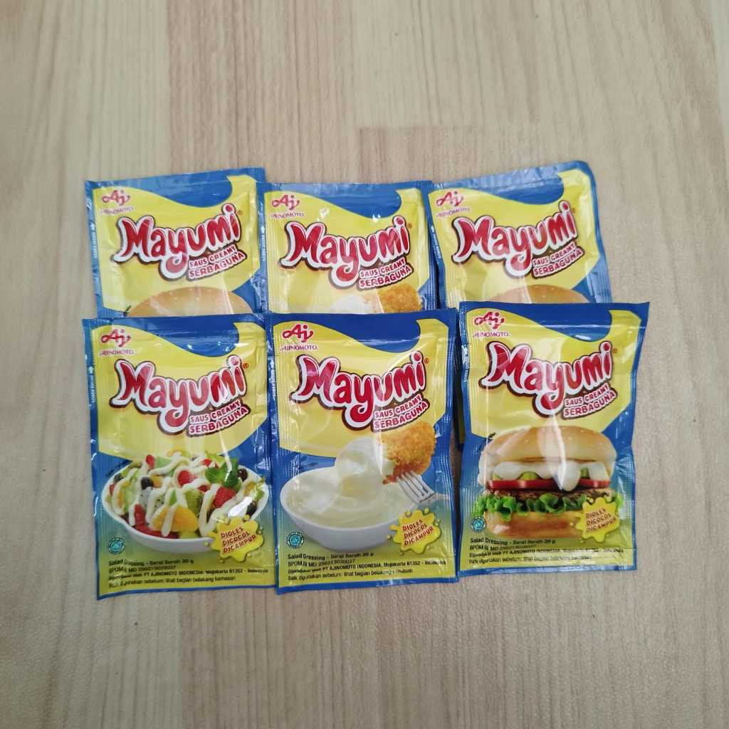 

Mayumi Saus Mayonais Creamy Serbaguna 20g by Ajinomoto