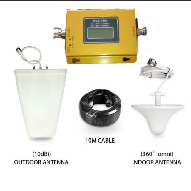 BOSTER PENGUAT SINYAL REPEATER 1800 4G SINGLE BAND