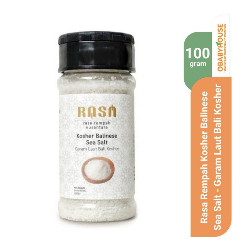 

Rasa Rempah Kosher Balinese Sea Salt / Garam Laut Bali Kosher 100 gr