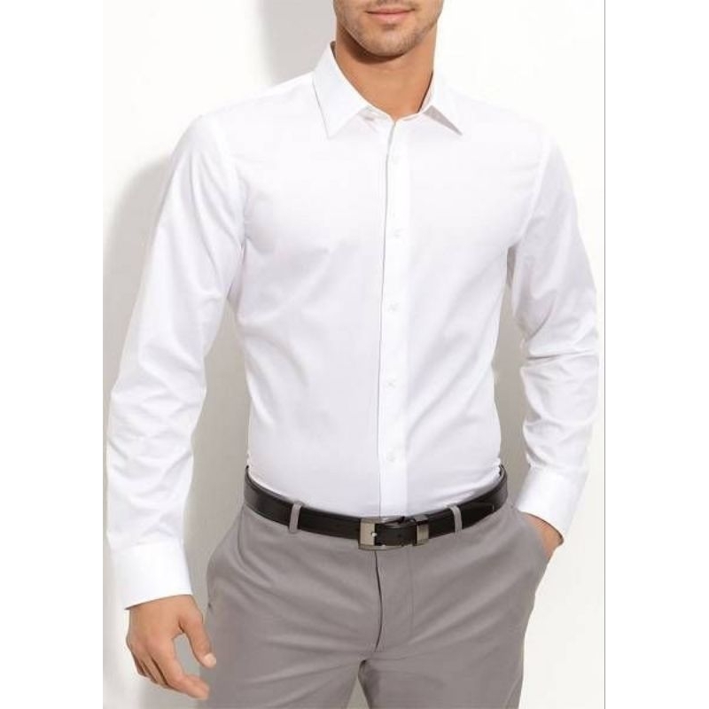 KEMEJA PUTIH ALISAN - Kemeja Pria