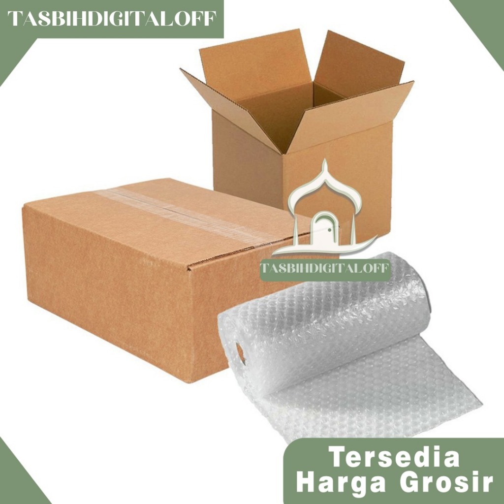 

Tambahan Kemasan Bubble Wrap / Kardus Pengemasan