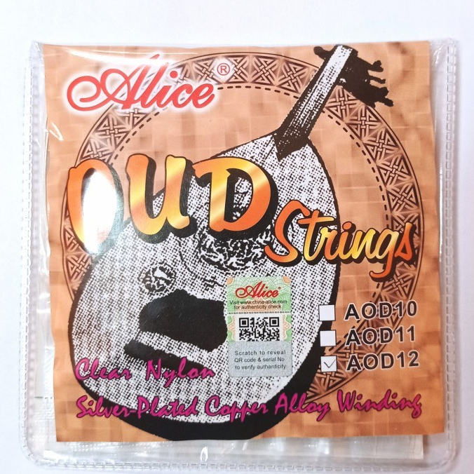 Senar Gitar Gambus Alice 12 String AOD-12