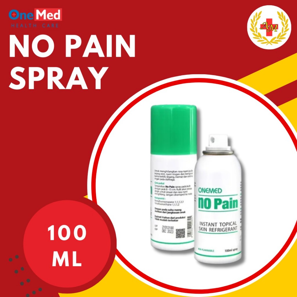 No Pain Spray Onemed Pain Killer Chlorethyl Kloretil Ethyl Chloride