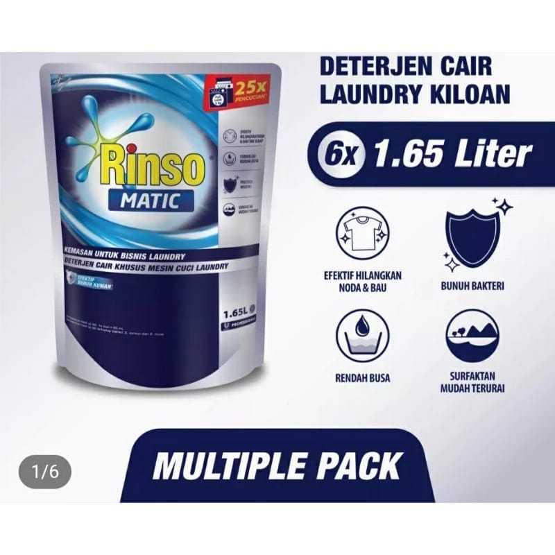 RINSO MATIC 1.65LITER