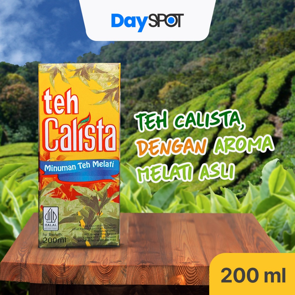 

Teh Calista Aroma Melati 200ml