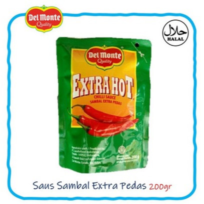 

Delmonte Saus Sambal Extra Pedas 200gr