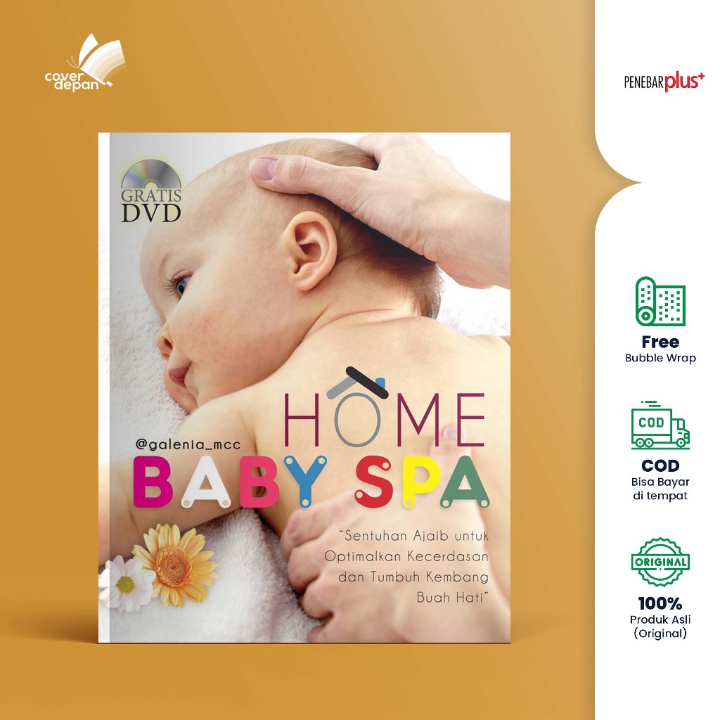 BUKU PARENTING - HOME BABY SPA - PENEBAR PLUS
