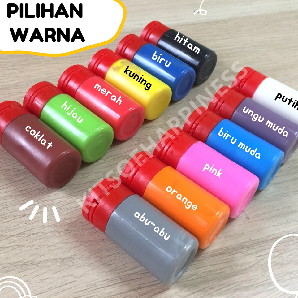 

➮➟✤ 20 ml finger paint cat lukis anak giotto super washable fingerpaint / mudah air dicuci mini size Best Product