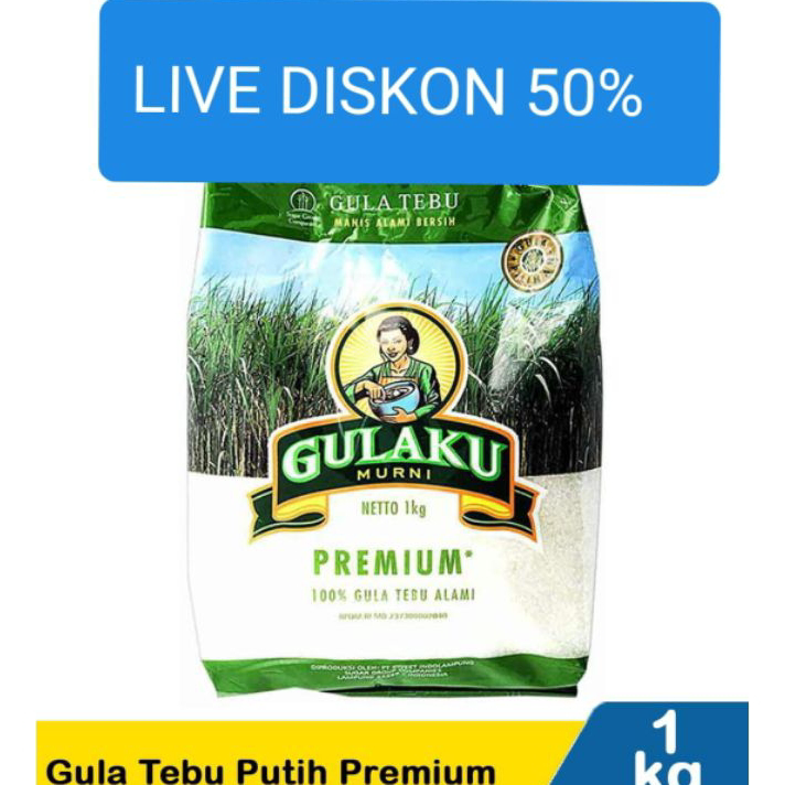 

Terkini Gula pasir gulaku hijau 1kg