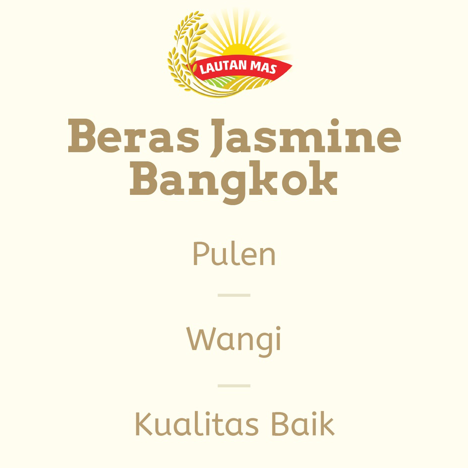 

Kirim Sekarang Jasmine Bangkok Beras Thai 5KG