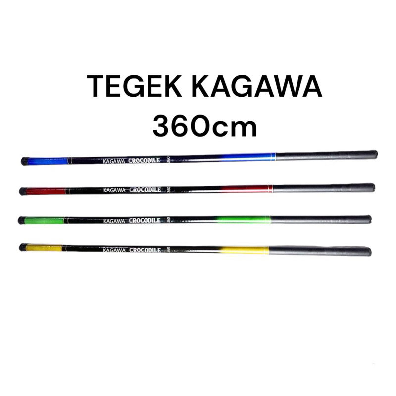 Tegek Pancing Crocodile KAGAWA Medium Hard 360cm