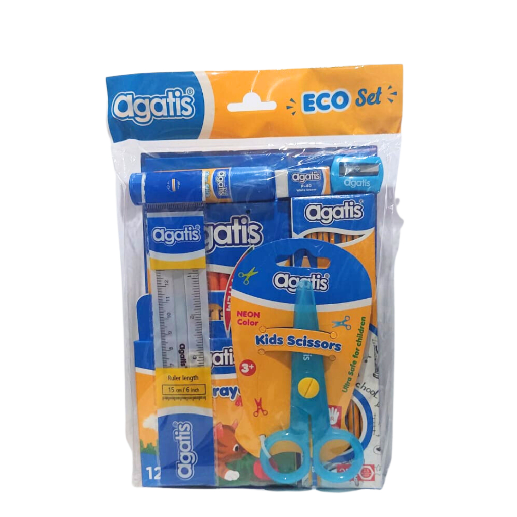 Agatis Eco Coloring Set / Paket Mewarnai Agatis 111GBS SET-2