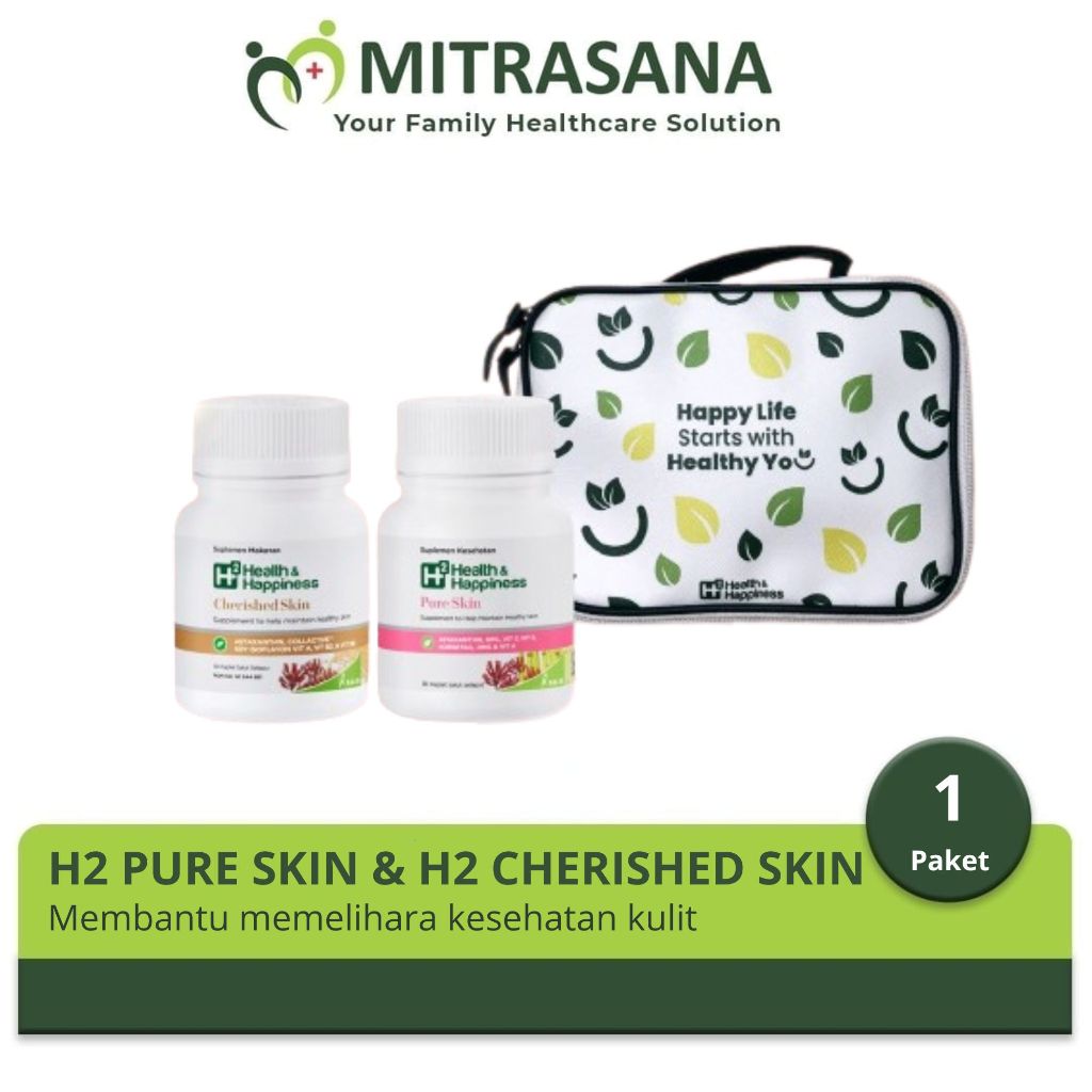 Paket Kesehatan Kulit - H2 Pure Skin dan H2 Cherished