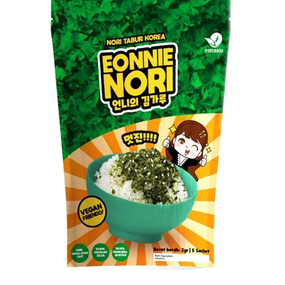

Promo Emaku Eonnie Nori - Rumput Laut Kering Tabur NoMSG Korea/ Abon Rumput Laut Baru