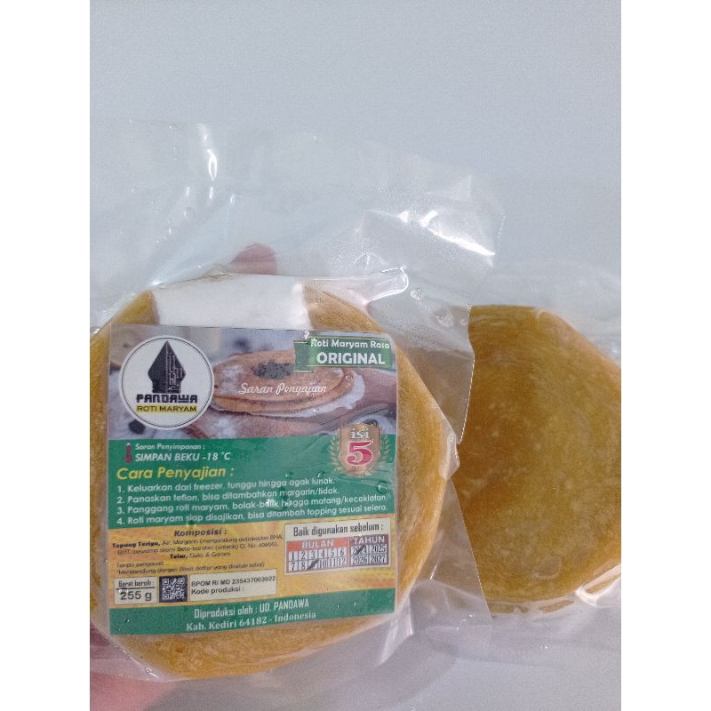 

Pandawa Roti Maryam original gula halus isi 5