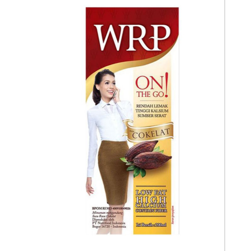 

WRP On The Go Susu Low Fat Cokelat 200 ml