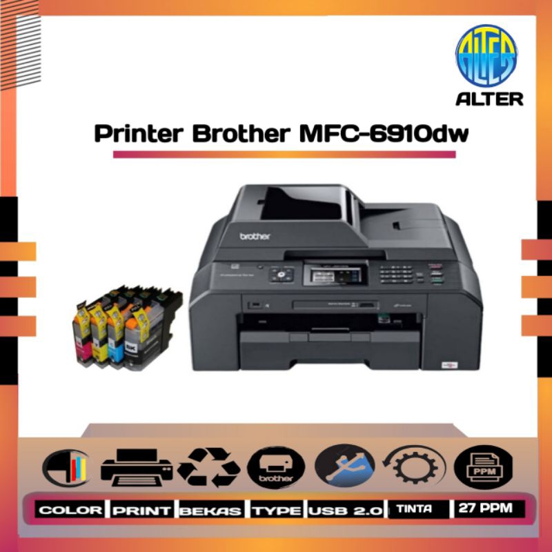 Brother Mfc J5910dw/J6910dw Color A3