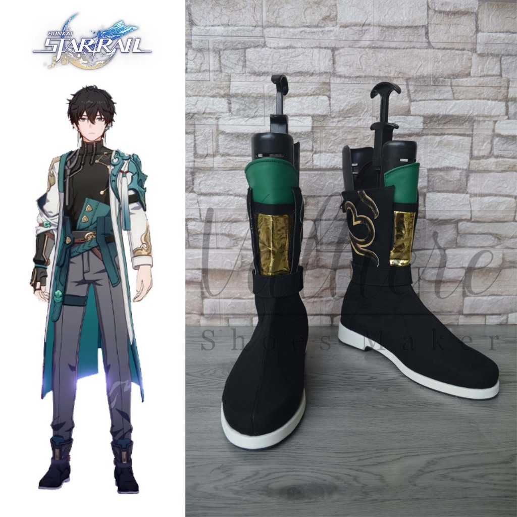 Sepatu Cosplay Honkai Star Rail Dan Heng